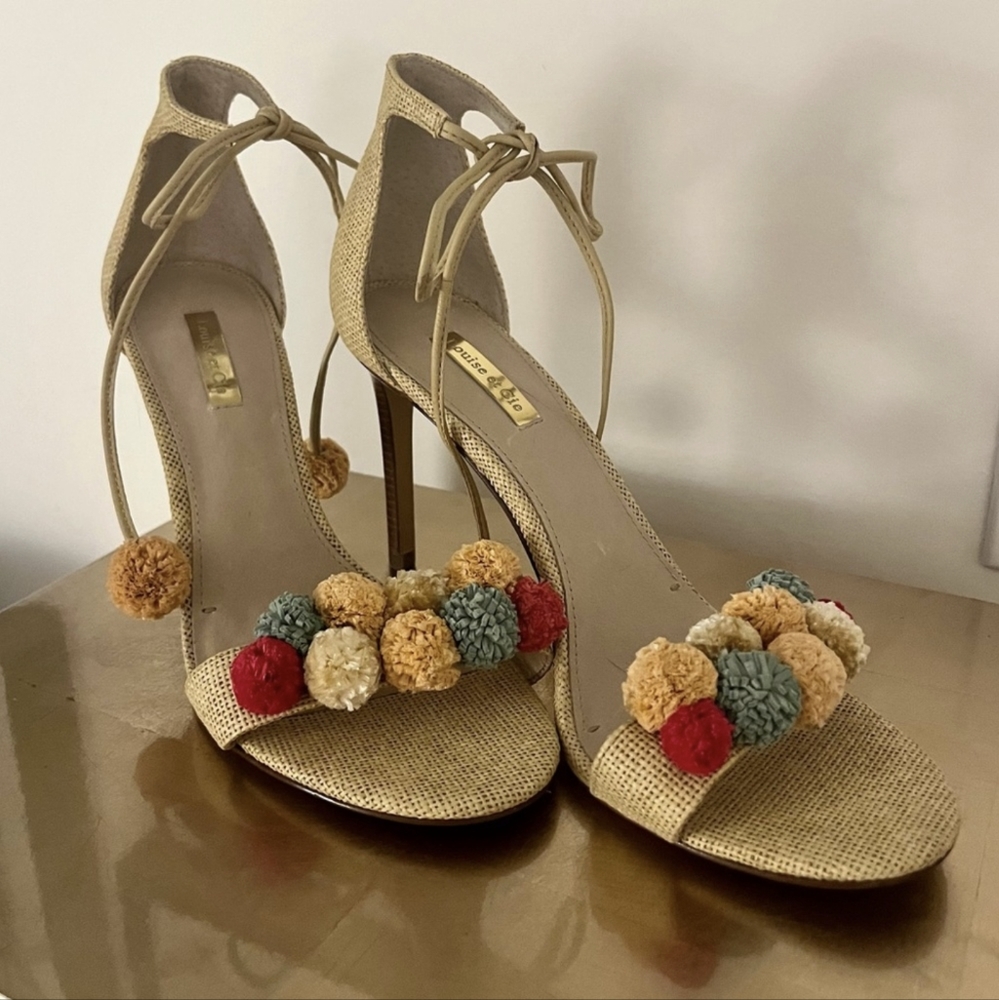 Louise Et Cie Kizzy Pom Pom Heels - Picture 6 of 8